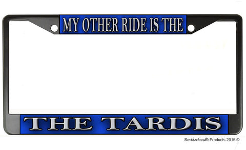 My Other Ride Is The Tardis License Plate Frame (LPF-138)
