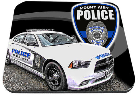 Mt. Airy Police Department Dodge Charger Mouse Pad
