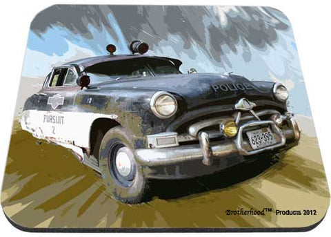Pursuit 2 Old Police Car Mouse Pad
