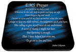 EMS Prayer Black & Blue Mouse Pad