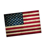 Distressed American Flag Poster (11 x 17) (24" x 36)