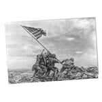 United States Marine Corps Raising the American Flag on Iwo Jima Poster 24x36 or 11x17