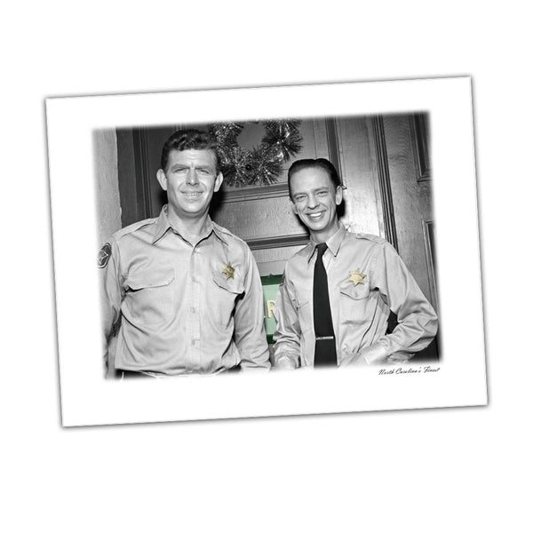 Mayberry Sheriff's Department Sheriff Taylor Deputy Barney Fife Glossy ...