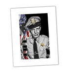 Deputy Barney Fife of Mayberry Sheriff Department Glossy Print