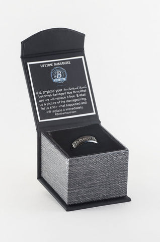 Police Ring - To Protect and To Serve | Premium Police Gifts – abrotherhood