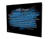 EMS Prayer Stand Off Aluminum Wall Decor
